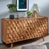 Wohnen Sideboards<Design Kommode aus Sheesham Massivholz - Coroco