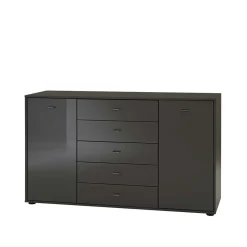 Wohnen Sideboards<Design Kommode Metallo in Graubraun