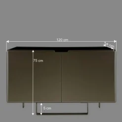Wohnen Sideboards<Design Kommode mit zwei Türen - Vin