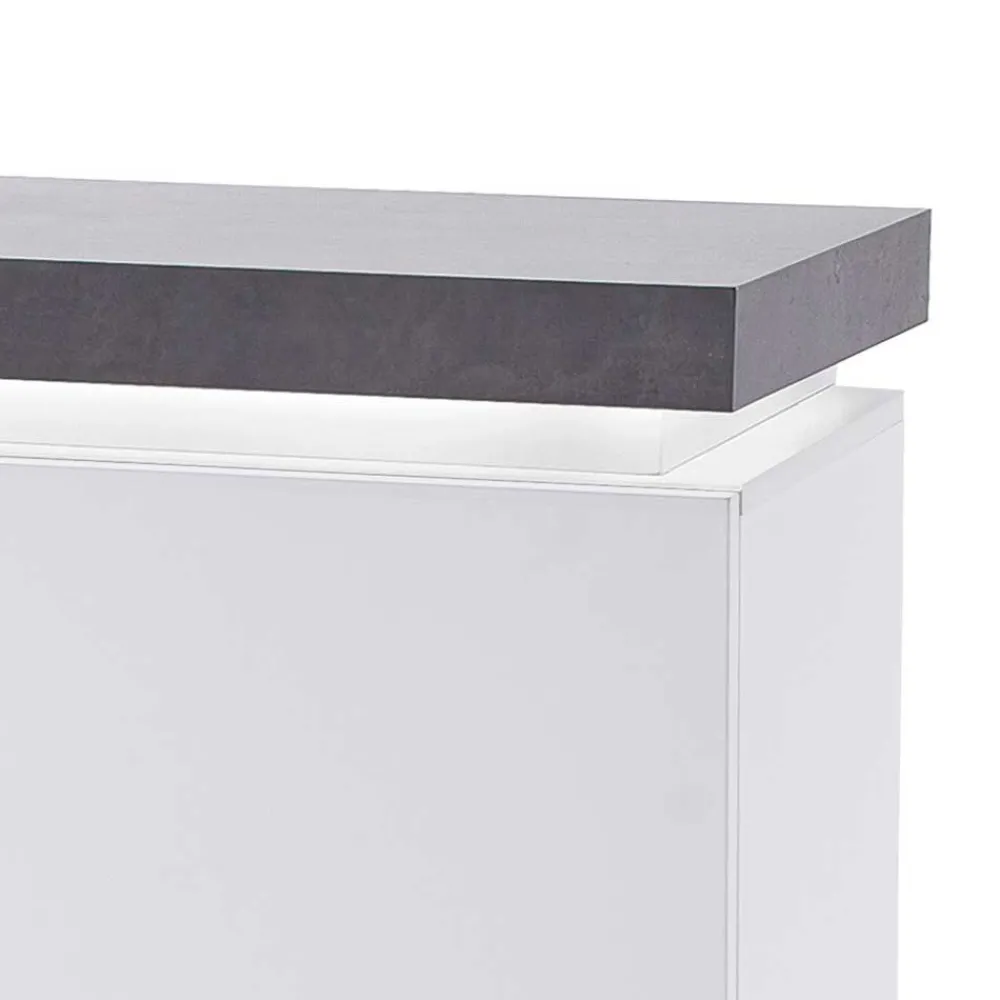 Wohnen Sideboards<Design Kommode Rebelvo mit dimmbarer LED Beleuchtung