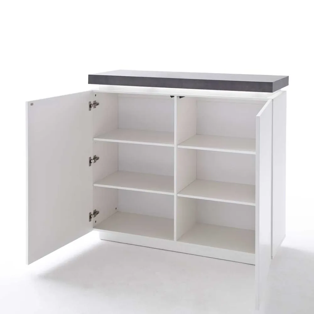 Wohnen Sideboards<Design Kommode Rebelvo mit dimmbarer LED Beleuchtung