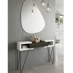 Wohnen Garderoben<Design Konsolentisch & Spiegel Set - Elburg (zweiteilig)