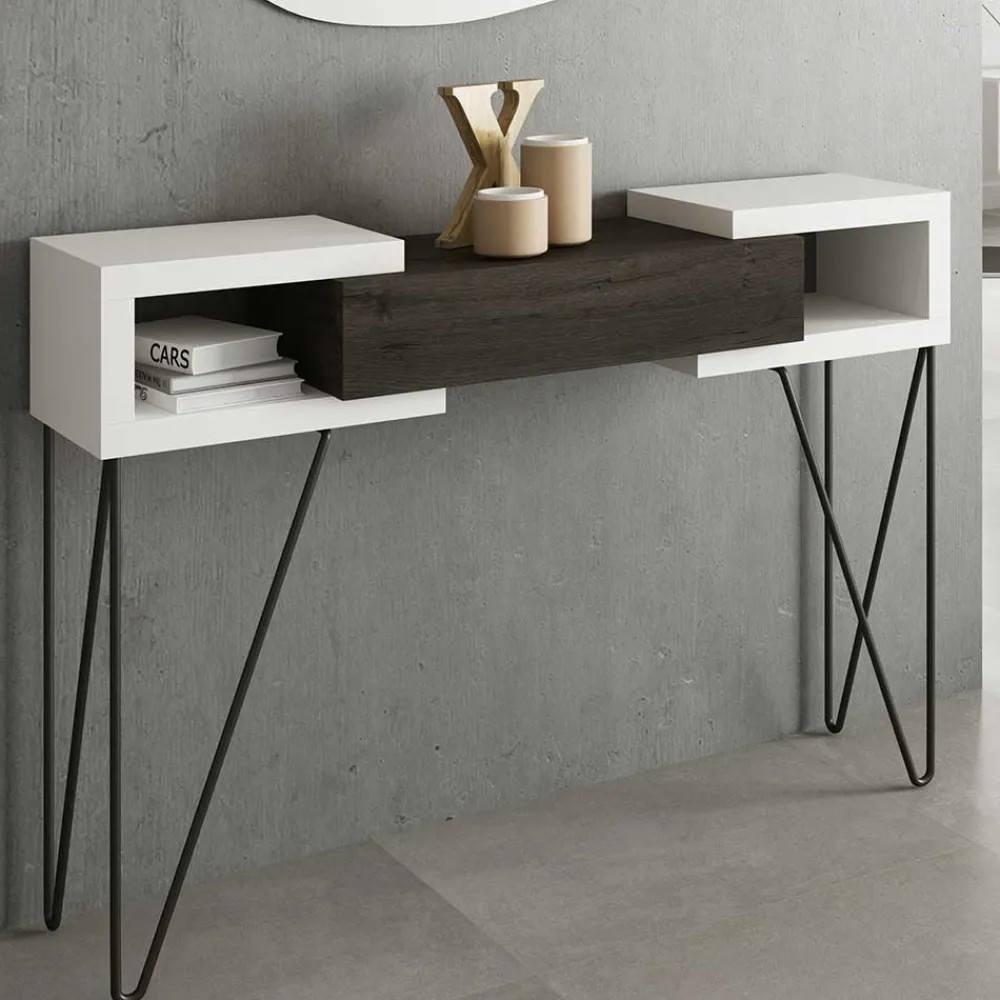 Wohnen Garderoben<Design Konsolentisch & Spiegel Set - Elburg (zweiteilig)
