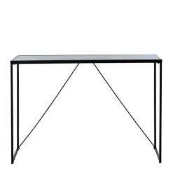 Wohnen Tische<Design Konsolentisch mit Schwarzglas Platte - Burano