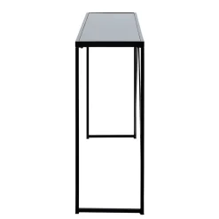 Wohnen Tische<Design Konsolentisch mit Schwarzglas Platte - Burano