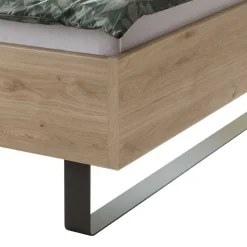 Wohnen Betten<Design Loft Bett mit Nachttischen - Licruva (dreiteilig)