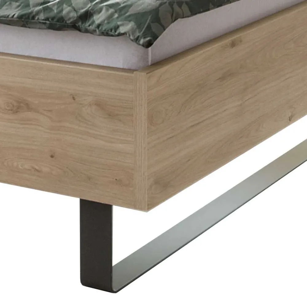 Wohnen Betten<Design Loft Bett mit Nachttischen - Licruva (dreiteilig)