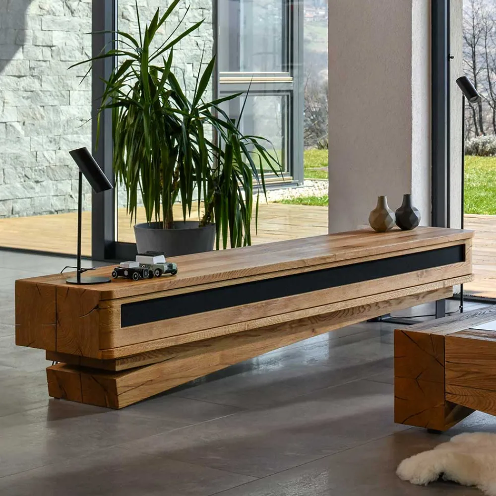 Wohnen Tv & Hifi-Möbel|Lowboards<Design Lowboard im Industry und Loft Stil - Ventida