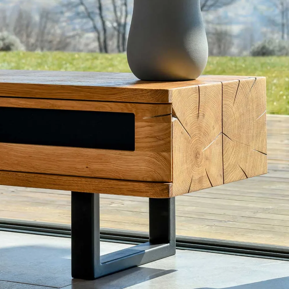 Wohnen Tv & Hifi-Möbel|Lowboards<Design Lowboard im Industry und Loft Stil - Ventida
