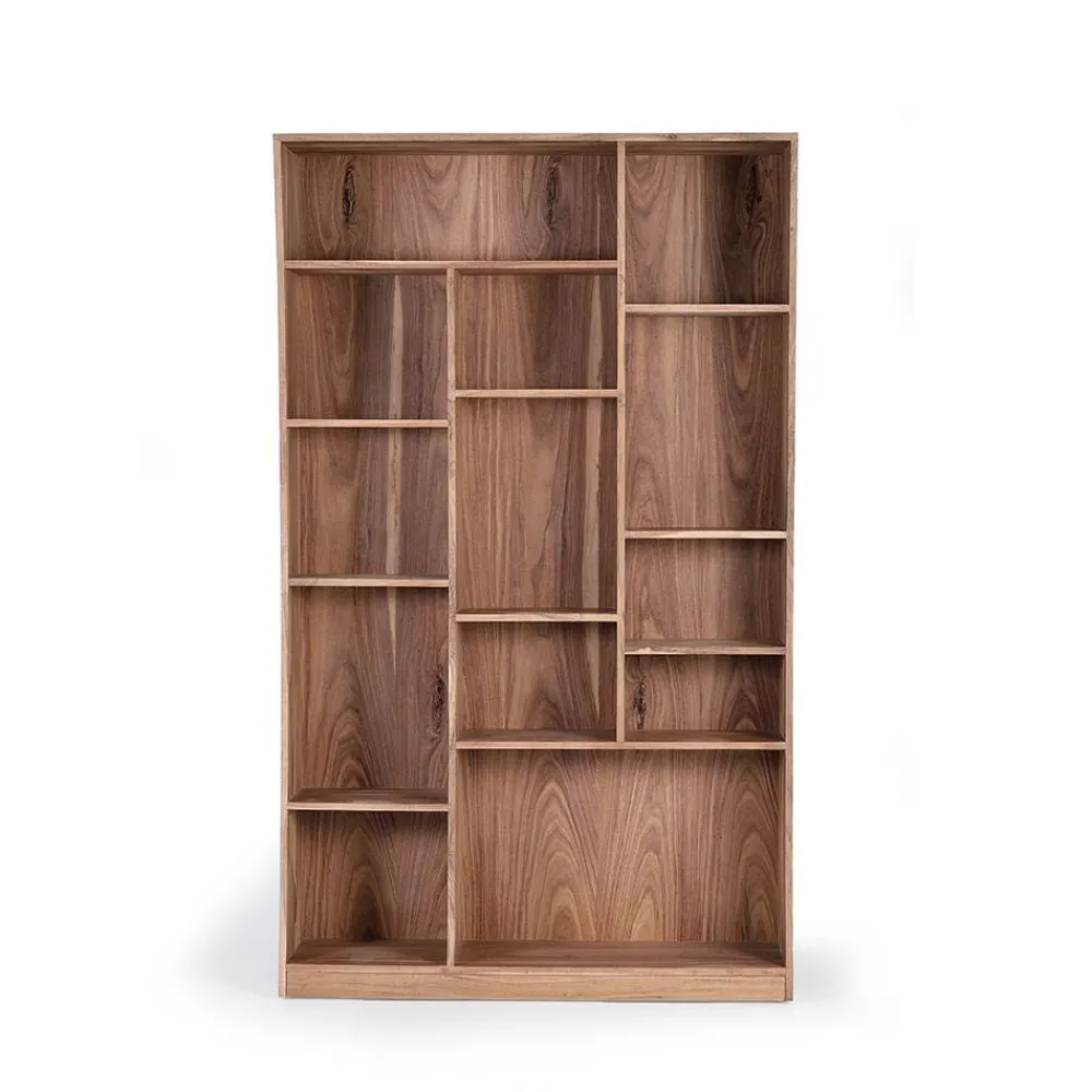 Wohnen Regale<Design Massivholz Bücherregal aus Akazie - Oxeda