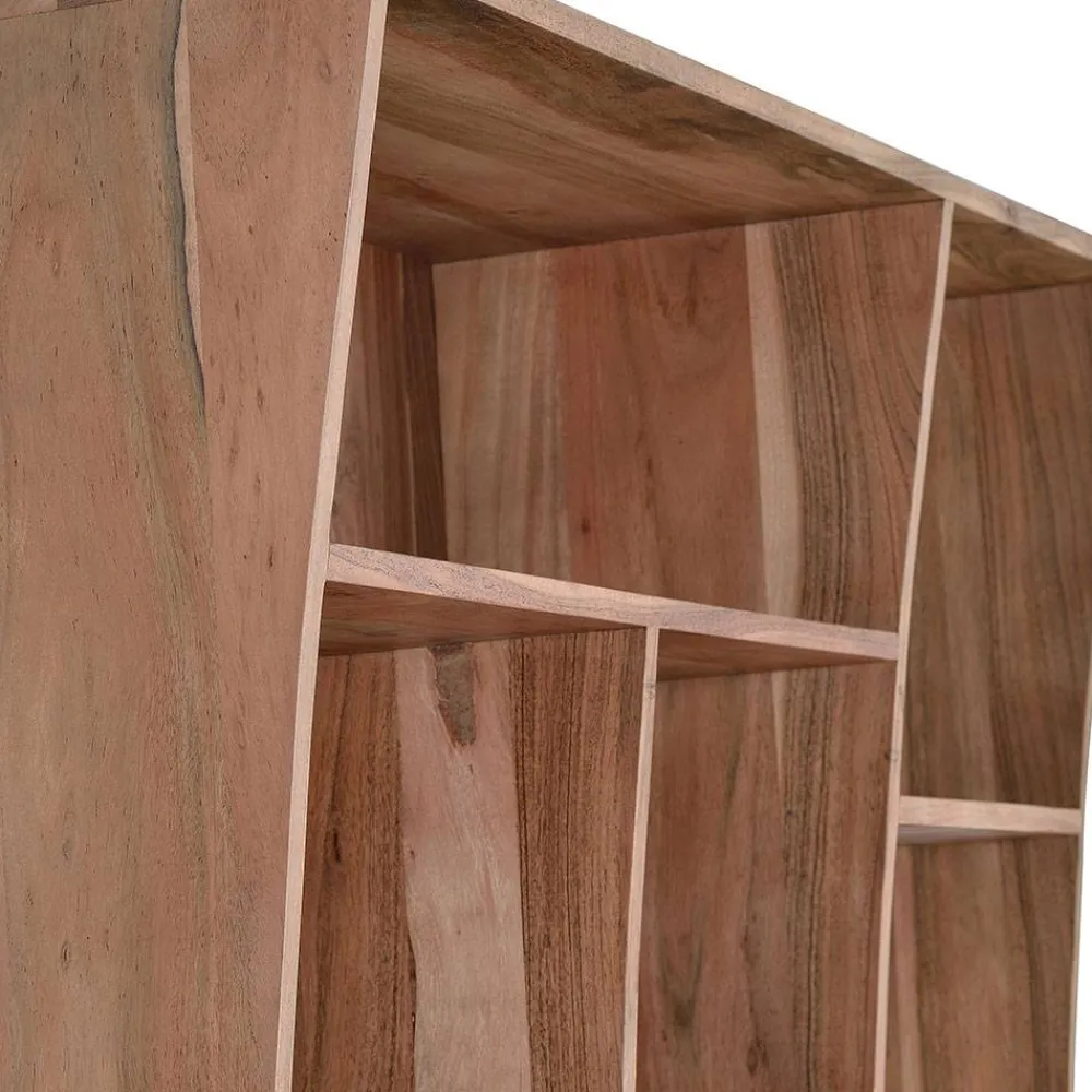 Wohnen Regale<Design Massivholz Bücherregal aus Akazie - Oxeda