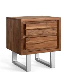 Wohnen Kommoden<Design Nachtkommode aus Akazienholz - Banjee