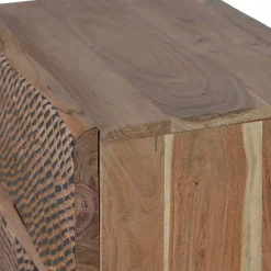 Wohnen Kommoden<Design Nachtkommode aus Massivholz - Merlan