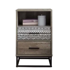 Wohnen Kommoden<Design Nachtkommode mit 62 cm Höhe - Drondo