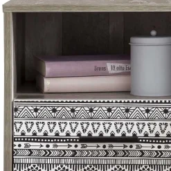 Wohnen Kommoden<Design Nachtkommode mit 62 cm Höhe - Drondo