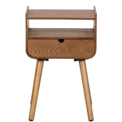 Wohnen Kommoden<Design Nachtkonsole im Holzlook Natur - Paytona