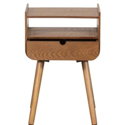 Wohnen Kommoden<Design Nachtkonsole im Holzlook Natur - Paytona