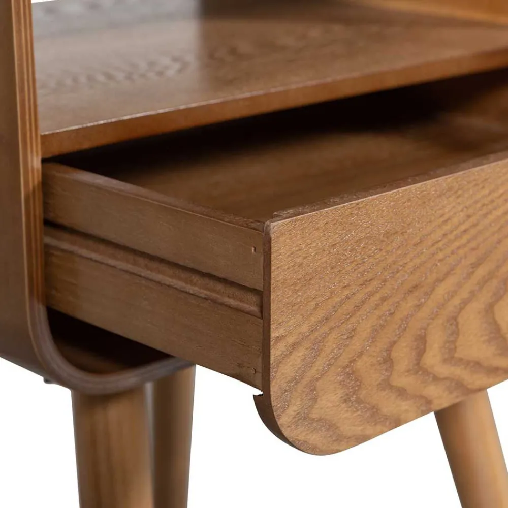 Wohnen Kommoden<Design Nachtkonsole im Holzlook Natur - Paytona