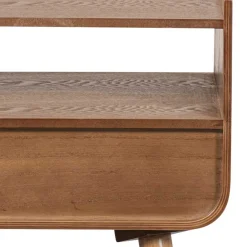 Wohnen Kommoden<Design Nachtkonsole im Holzlook Natur - Paytona