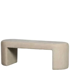 Wohnen Sitzbank<Design Polsterbank in Beige Chenille - Settings
