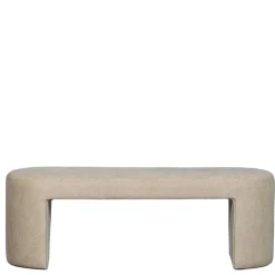Wohnen Sitzbank<Design Polsterbank in Beige Chenille - Settings