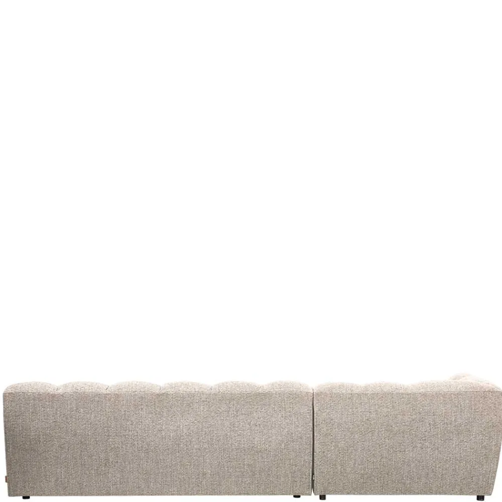 Wohnen Sofas<Design Polsterecke in Beigegrau meliert - Biatrore