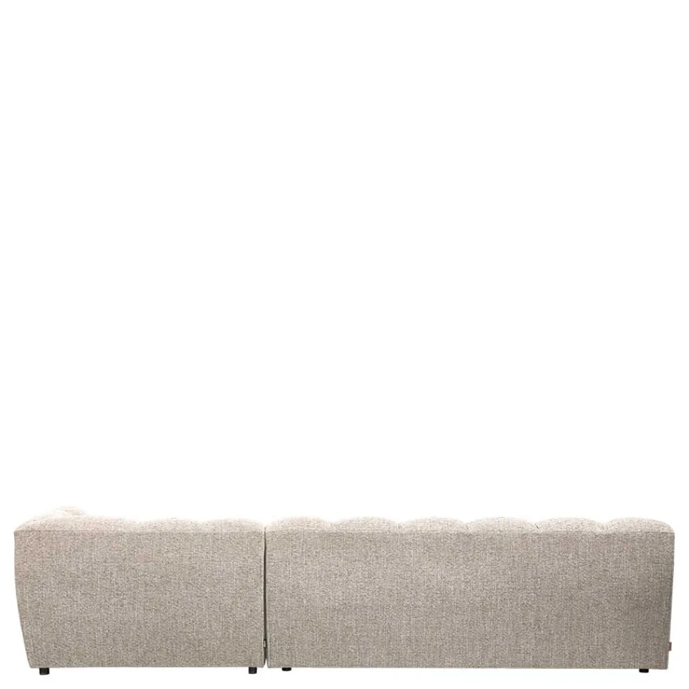 Wohnen Sofas<Design Polsterecke in Beigegrau meliert - Biatrore