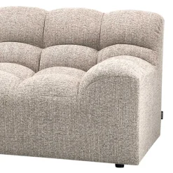 Wohnen Sofas<Design Polsterecke in Beigegrau meliert - Biatrore