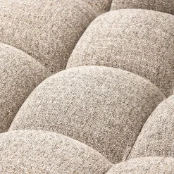 Wohnen Sofas<Design Polsterecke in Beigegrau meliert - Biatrore