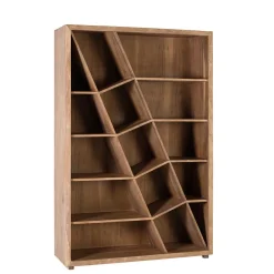 Wohnen Regale<Design Regal aus Akazie Massivholz - Fulivia