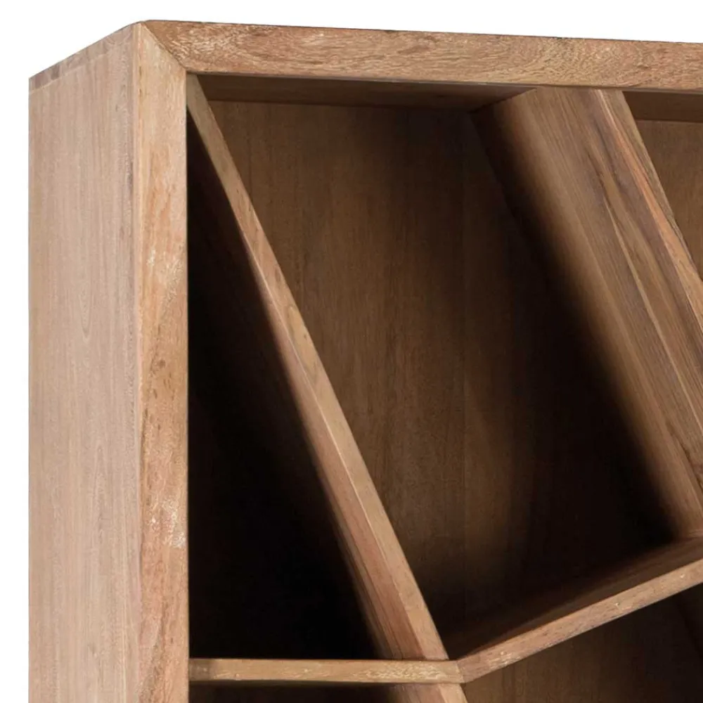 Wohnen Regale<Design Regal aus Akazie Massivholz - Fulivia