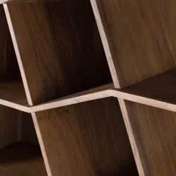 Wohnen Regale<Design Regal aus Akazie Massivholz - Fulivia