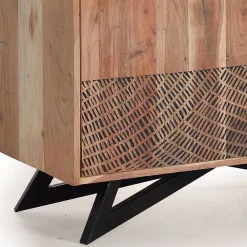 Wohnen Regale<Design Regal mit Türen und Schubladen - Merlan