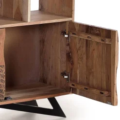 Wohnen Regale<Design Regal mit Türen und Schubladen - Merlan