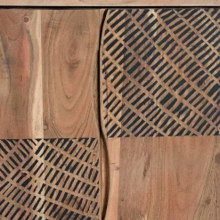 Wohnen Regale<Design Regal mit Türen und Schubladen - Merlan