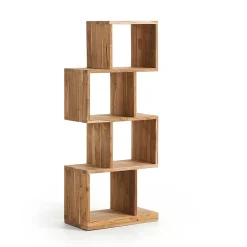 Wohnen Regale<Design Regal Vilarila aus Recyclingholz Teak