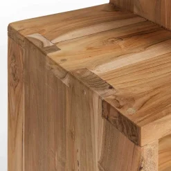 Wohnen Regale<Design Regal Vilarila aus Recyclingholz Teak