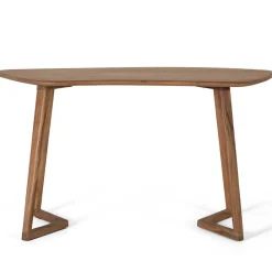 Wohnen Tische<Design Schreibtisch aus Akazie Massivholz - Dario