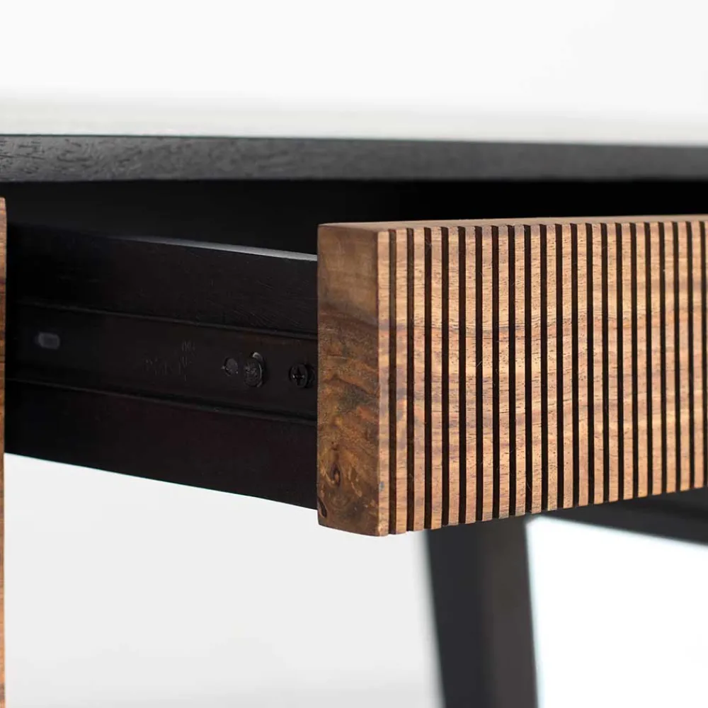 Wohnen Tische<Design Schreibtisch aus Mangoholz und Palisander - Ondarroa