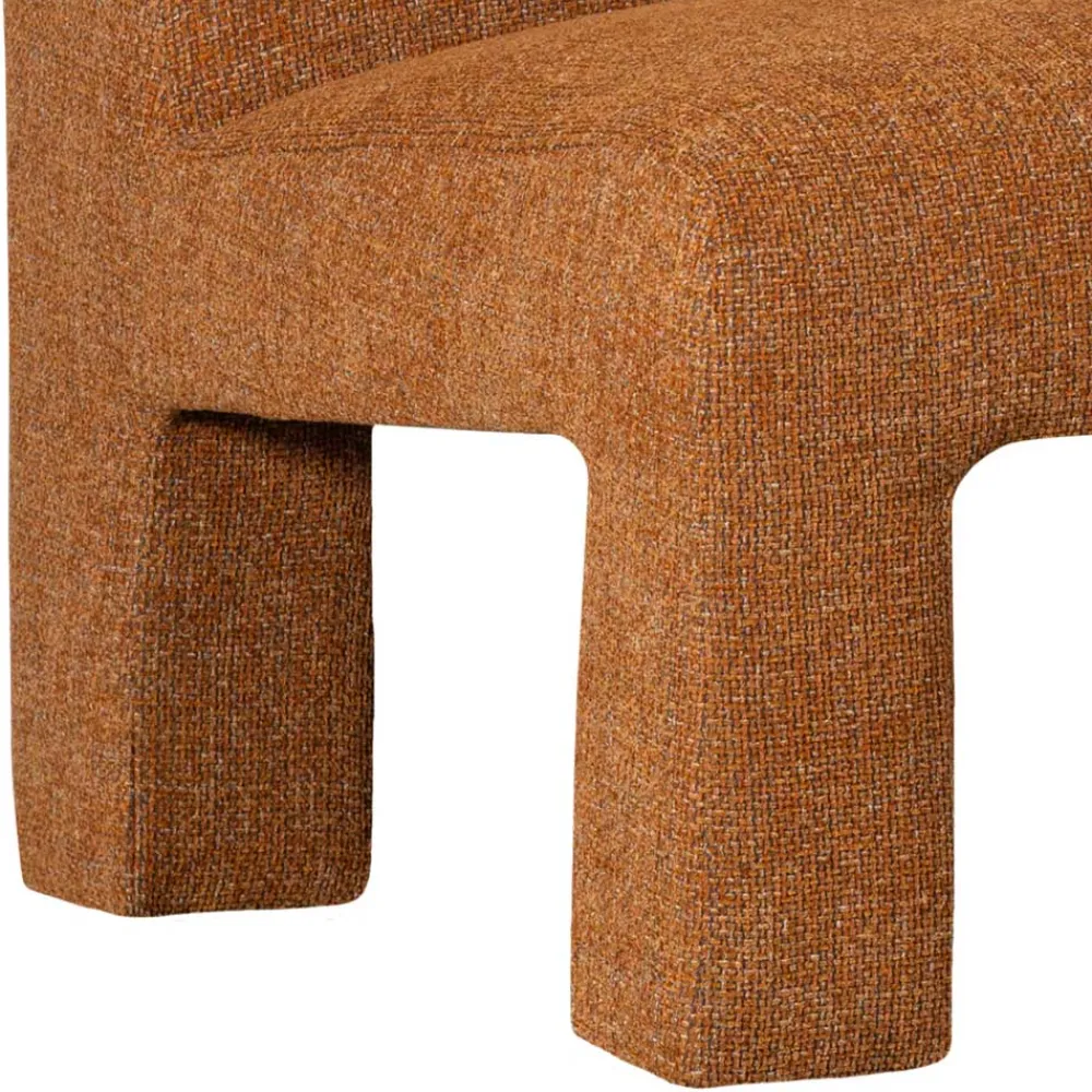 Wohnen Sessel<Design Sessel in Ocker meliert - Serasmus