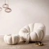 Wohnen Sessel<Design Sessel mit Hocker Set - Zyrano (zweiteilig)