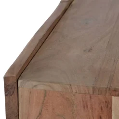Wohnen Sideboards<Design Sideboard aus Akazienholz mit Schnitzerei - Merlan