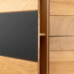 Wohnen Sideboards<Design Sideboard aus Eiche und Glas - Masicuri
