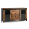 Wohnen Sideboards<Design Sideboard aus Mangoholz und Metall - Aglia