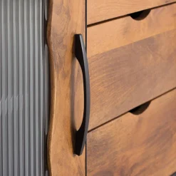 Wohnen Sideboards<Design Sideboard aus Mangoholz und Metall - Aglia