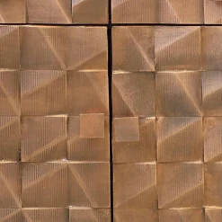 Wohnen Sideboards<Design Sideboard in Bronze und Mango Natur - Bensez