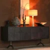 Wohnen Tv & Hifi-Möbel<Design Sideboard in Nussbaum aus Mango Holz - Pisino