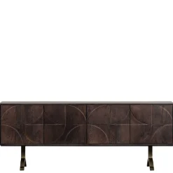 Wohnen Tv & Hifi-Möbel<Design Sideboard in Nussbaum aus Mango Holz - Pisino