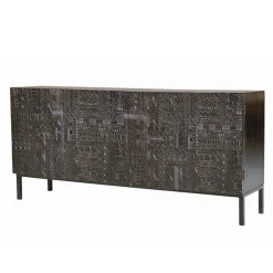 Wohnen Sideboards<Design Sideboard in Walnuss Braun - Solu