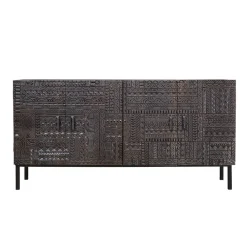 Wohnen Sideboards<Design Sideboard in Walnuss Braun - Solu